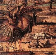 CARPACCIO, Vittore St George and the Dragon (detail)  sdf oil on canvas